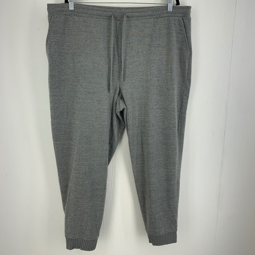 Haven Well Within Gray Heather Knit Jogger Pants XXL Lounge Athleisure Cozy